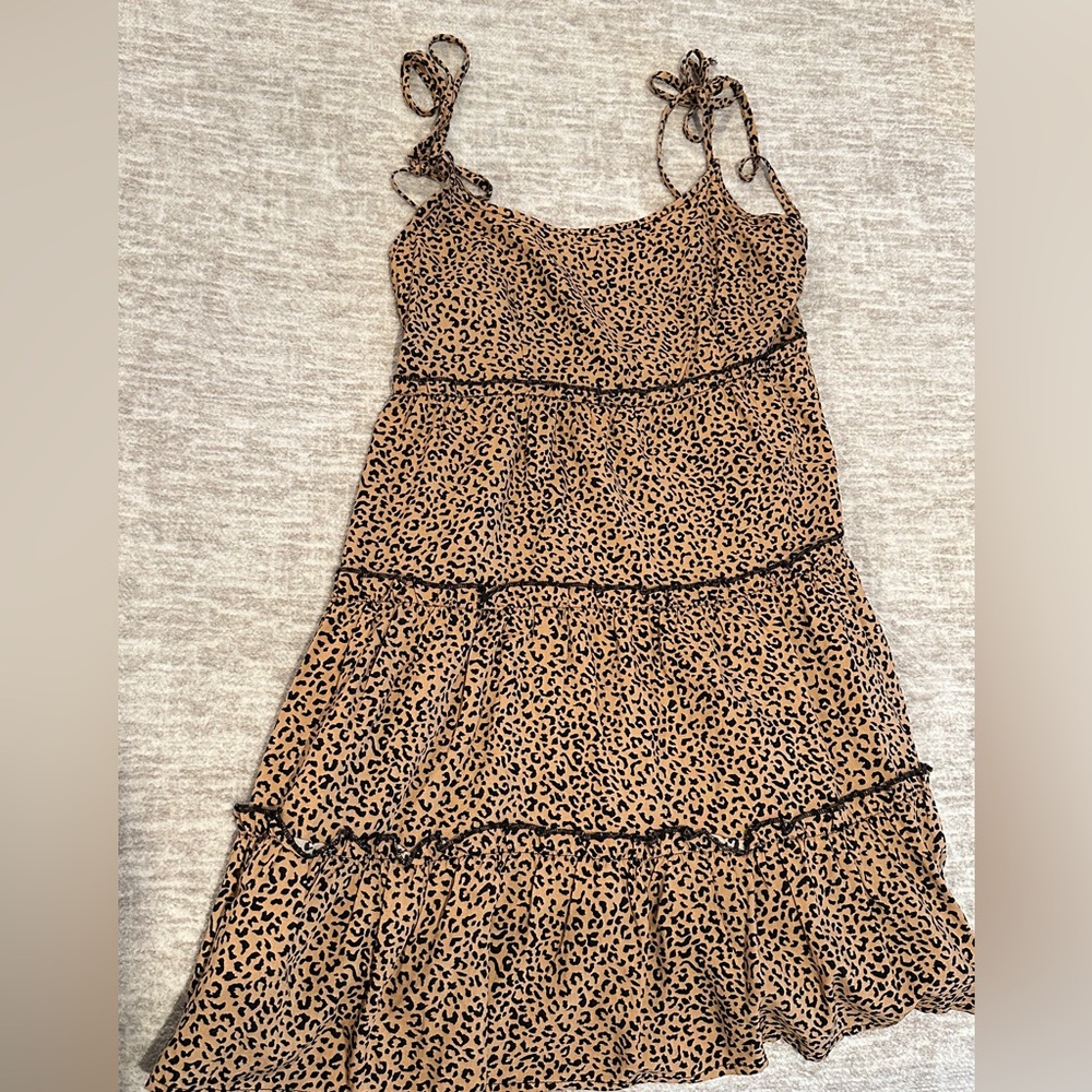 Cheetah mini dress